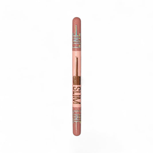 Romantic Rain four-claw eyeliner pen with blush-pink exterior on a white background