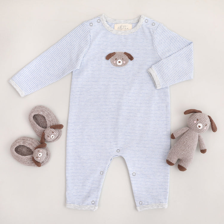 Boutique baby collection featuring soft baby clothing, teethers, toys, and curated baby essentials from Trés Seven
