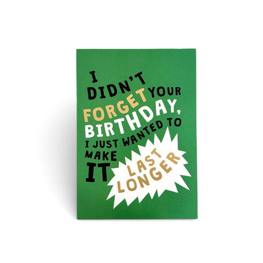 Birthday Greeting Card