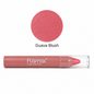 Flarnal lipstick pen with a clear cap, shown below a circular color swatch labeled 'Guava Blush' on a white background