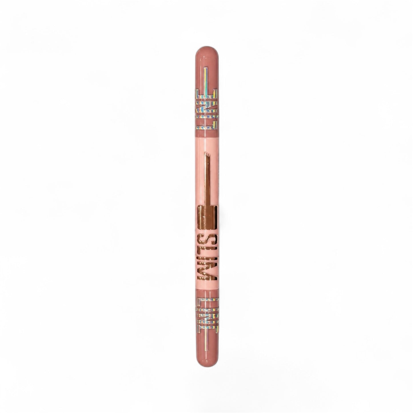Romantic Rain four-claw eyeliner pen with blush-pink exterior on a white background
